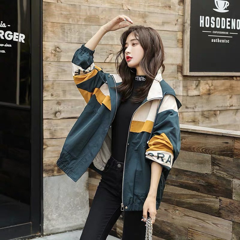 Áo khoác gió dù 2 lớp hàn quốc trangnemo fashion