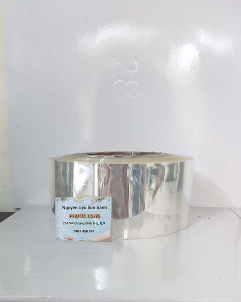 Mica bọc bánh Mousse cao 6cm - cuộn 10m