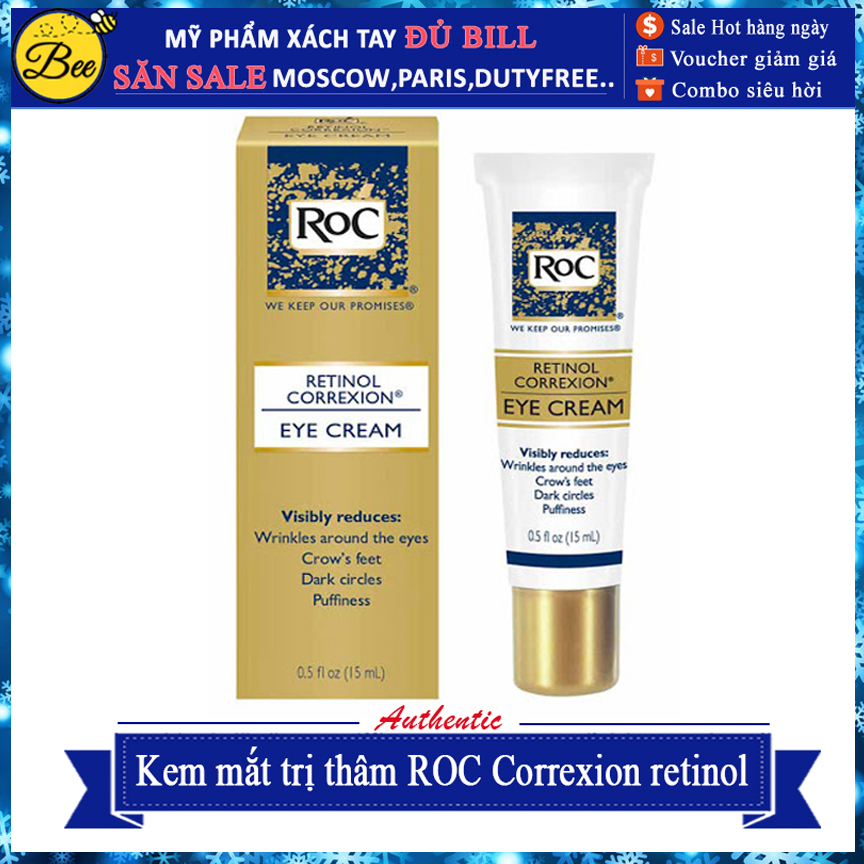 Kem dưỡng mắt Roc Retinol Correxion 15ml