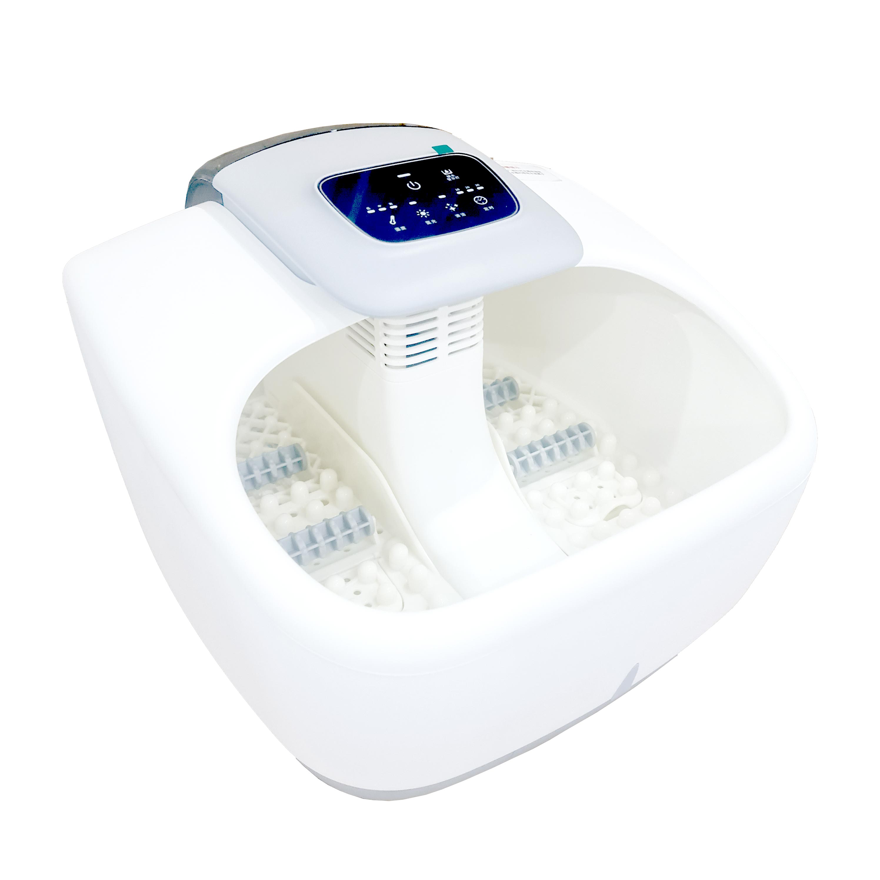 Máy xông hơi massage chân Leerkang 818S có massage 3 mức nhiệt hồng ngoại, ánh sáng UV, kết hợp thảo dược, làm sạch sưởi khô chân