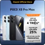Điện thoại thông minh POCO X8 PRO MAX| Pin cực lớn 8500mAh(typ) sạc nhanh 100W| Màn hình AMOLED 6.83" 1.5K 120Hz