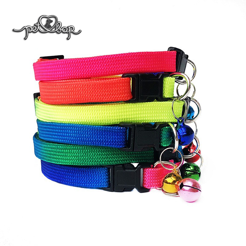 [Hoàn Tiền 10%] Vòng cổ cho thú cưng pha màu cá tính – Vòng cổ nhiều màu kèm chuông cho chó mèo – Dây đeo cổ vật nuôi nhiều màu ngộ nghĩnh