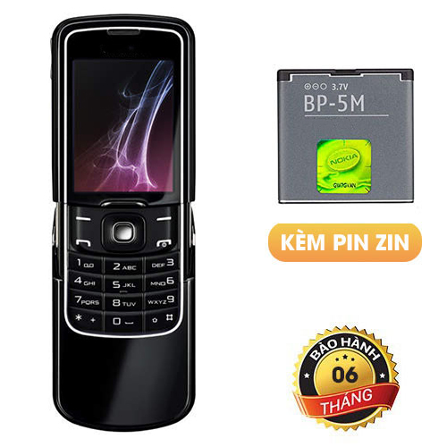 Điện thoại Nokia 8600 luna ánh trăng cực kì sang trọng hàng chính hãng - tặng kèm pin zin