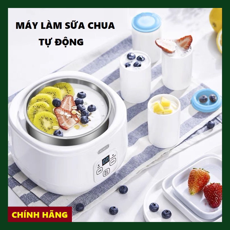 Máy làm sữa chua tự động cao cấp OIDIRE SA13 đa năng: làm sữa chua, natto, ủ rượu, Dung tích 1 Lít