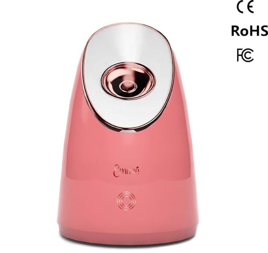 Máy xông mặt cấp ẩm sâu nano ion chính hãng emmié by happyskin - nano ionic facial steamer & humidifier
