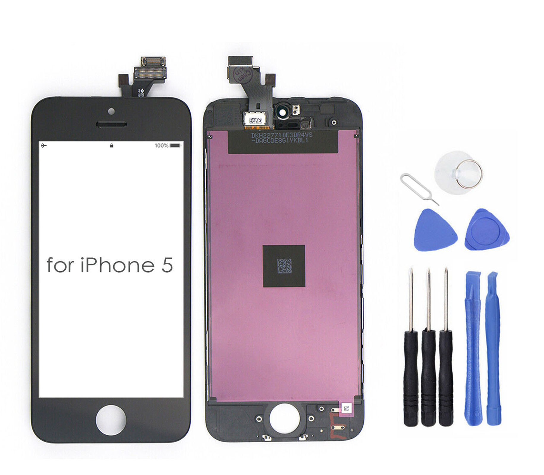 Màn hình điện thoại IP5, IP 5s, tặng kèm bộ sửa 9 trong 1.Bán lẻ rẻ như bán buôn (0409)