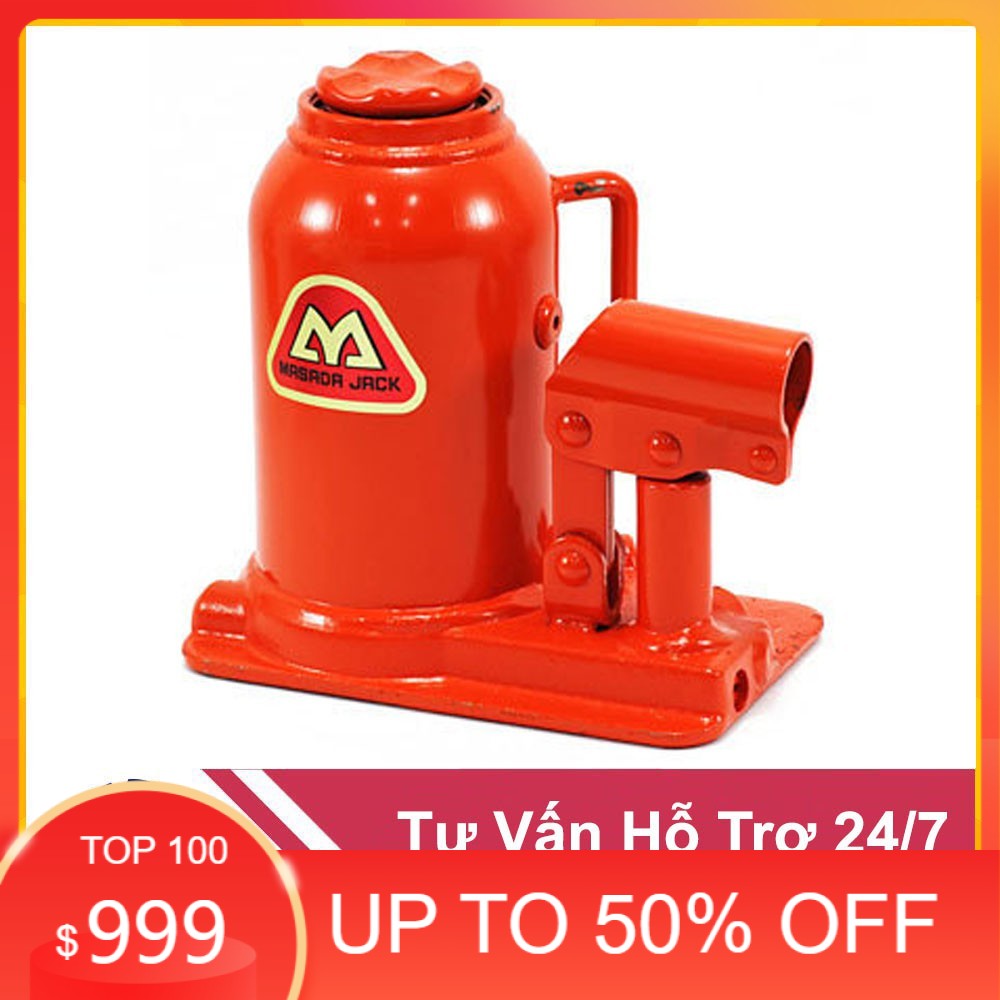 Kích thủy lực lùn 10 tấn MASADA Nhật Bản MHB-10