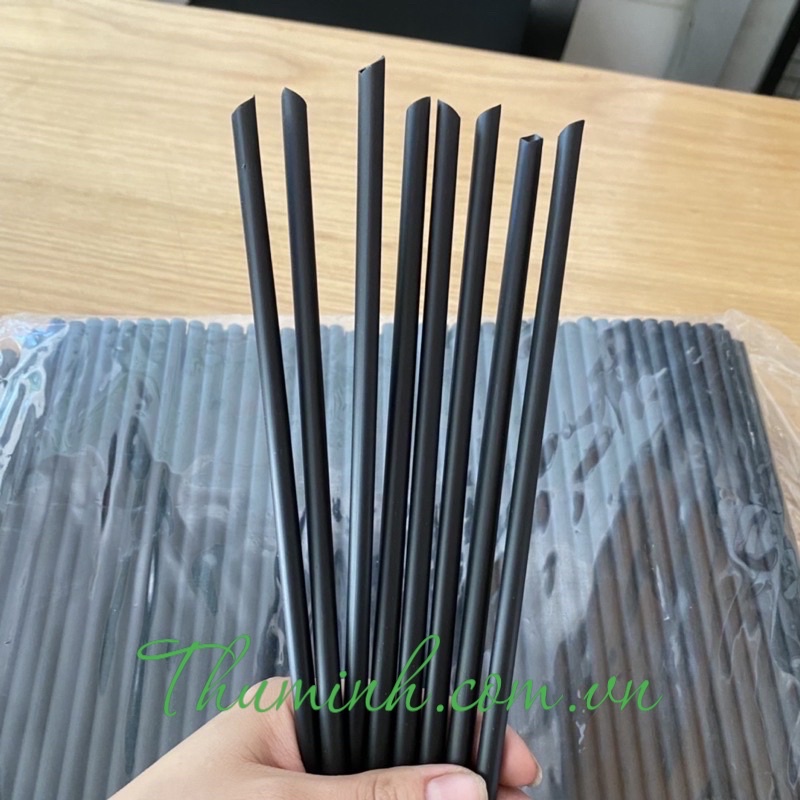 Ống hút đen phi 6 bịch 500g