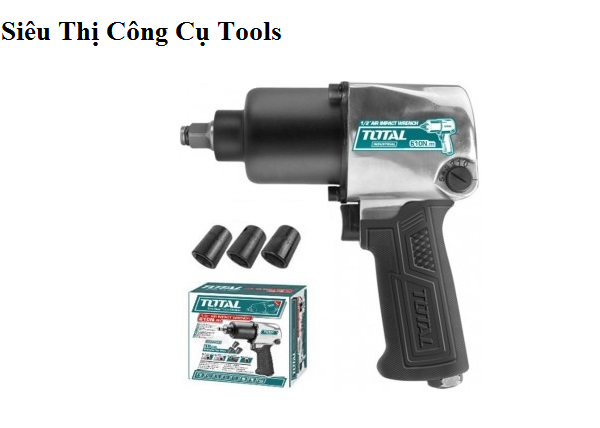 1/2" máy vặn bu lông dùng khí nén total tat40122