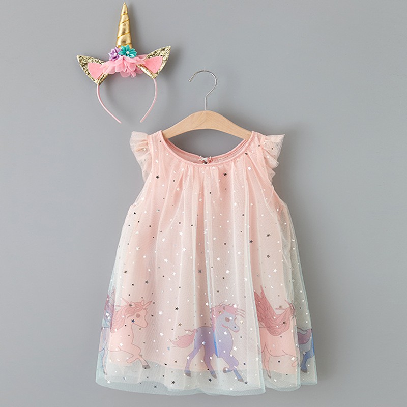 Váy công chúa pony kèm bờm đáng yêu cho bé gái hàng quảng châu cao cấp fbb02