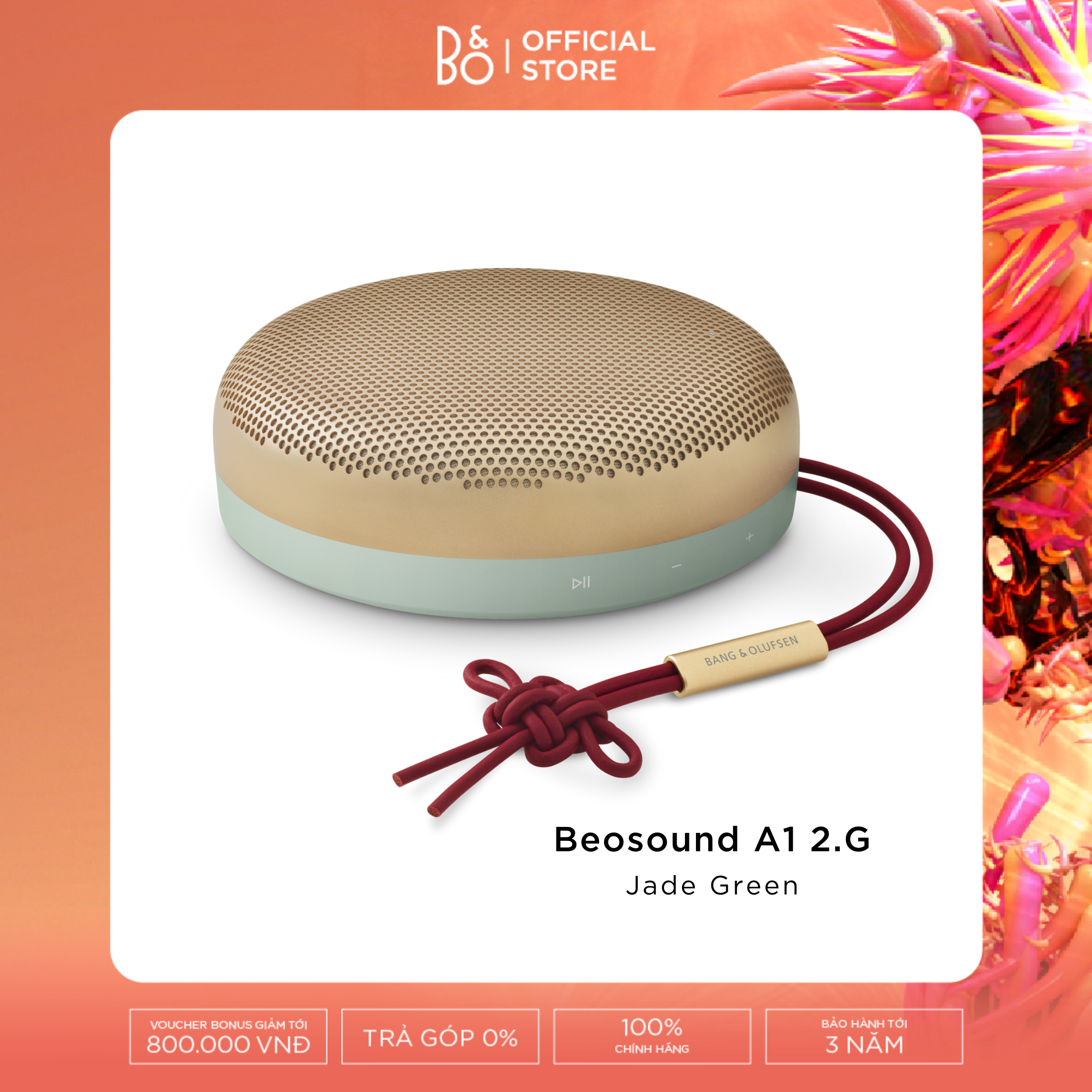 Beosound A1 2nd Gen - Loa Bluetooth nhỏ gọn chống nước
