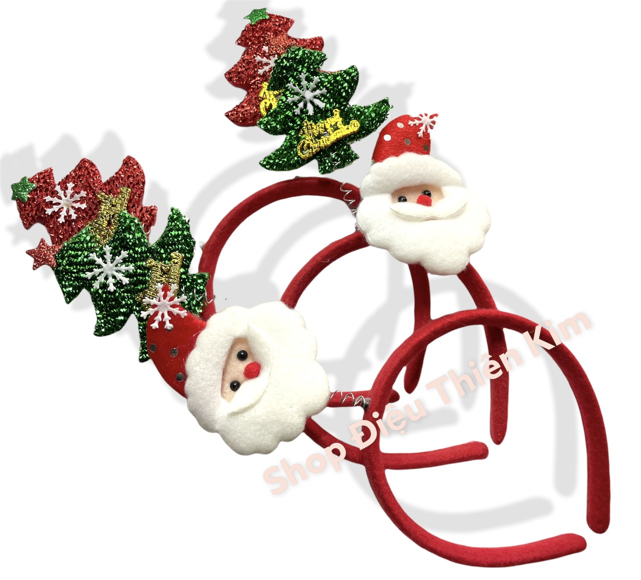Cài tóc noel rực rỡ