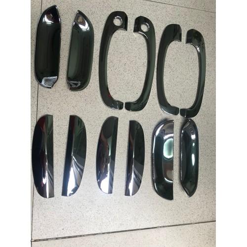 Bộ ốp tay nắm và bộ ốp hõm cửa xe huyndai getz 2008-2009
