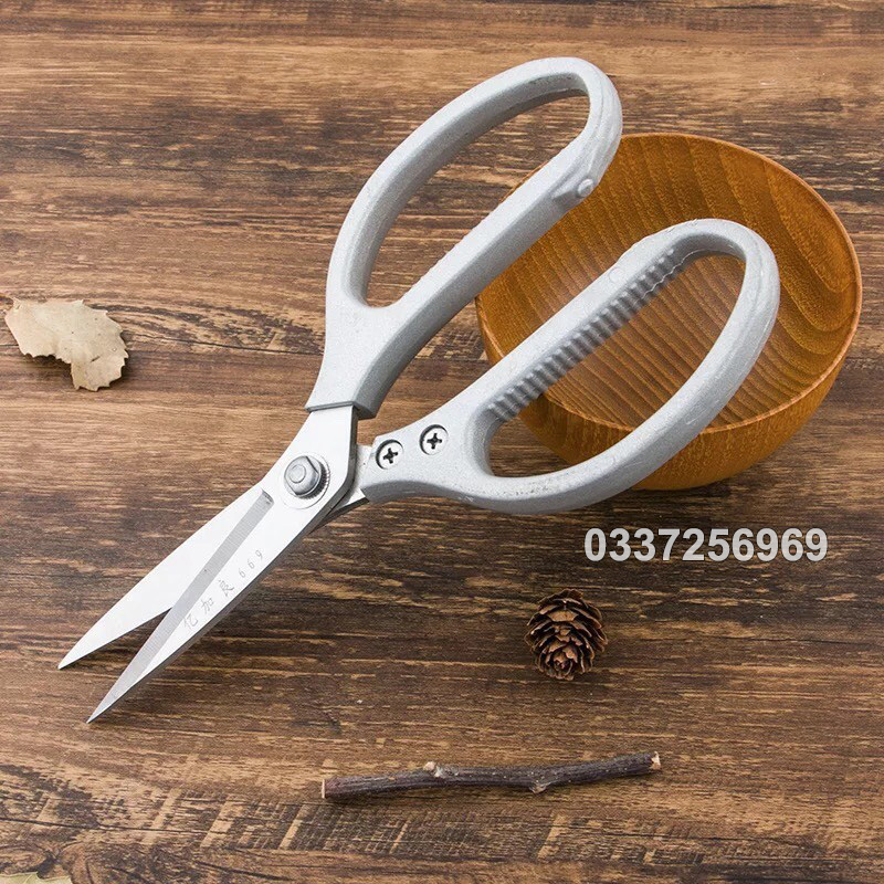 Kéo Đa năng cán trắng Nhật Bản KAPUSI hàng nội địa