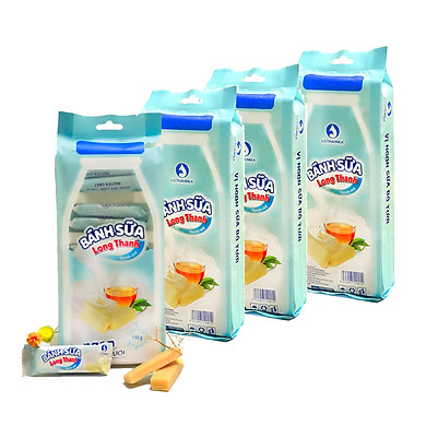 BÁNH KẸO SỮA LONG THÀNH - NGUYÊN CHẤT 100%