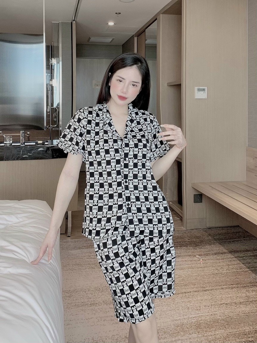 Đồ bộ mặc nhà lửng mango mềm mịn mát đẹp 478 - đồ bộ nữ - đồ thun mặc nhà - Kim Thanh Shop Online
