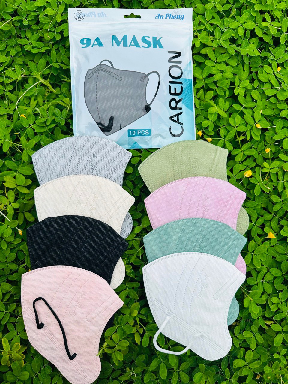  Thùng 100 chiếc Khẩu Trang 9A AN PHONG 5 lớp - chống nắng chống tia UV 