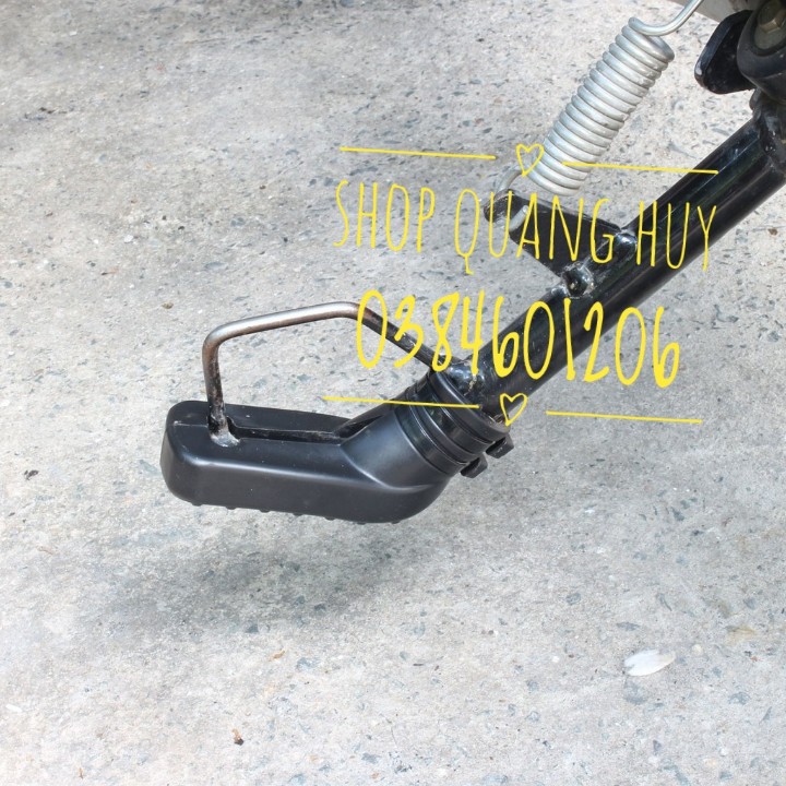 Cao su bảo vệ bọc chân chống xe máy thắt bằng dây rút / cao su bọc chân chống