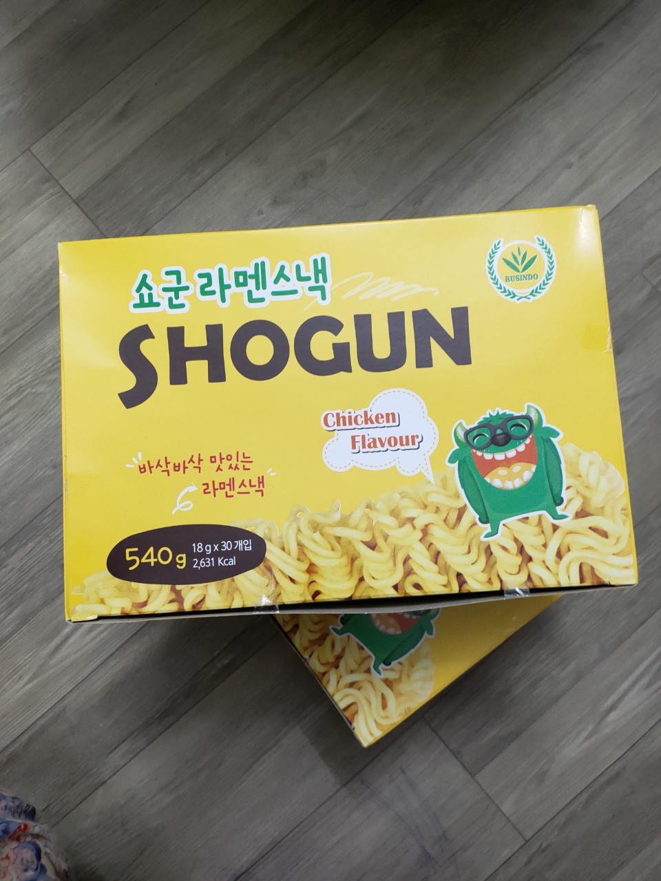 Mỳ tôm trẻ em ăn liền shogun vị gà