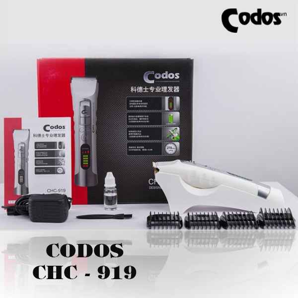 Tông đơ codos chc 919 - tông đơ căt tóc chuyên nghiệp