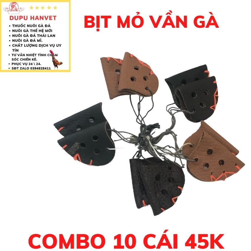 Bịt mỏ gà chọi - gà vần hơi. combo 10 cái