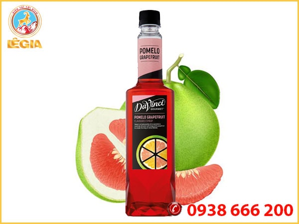 Siro Davinci Bưởi Hồng 750ml - Davinci Pinkgrapefruit Syrup