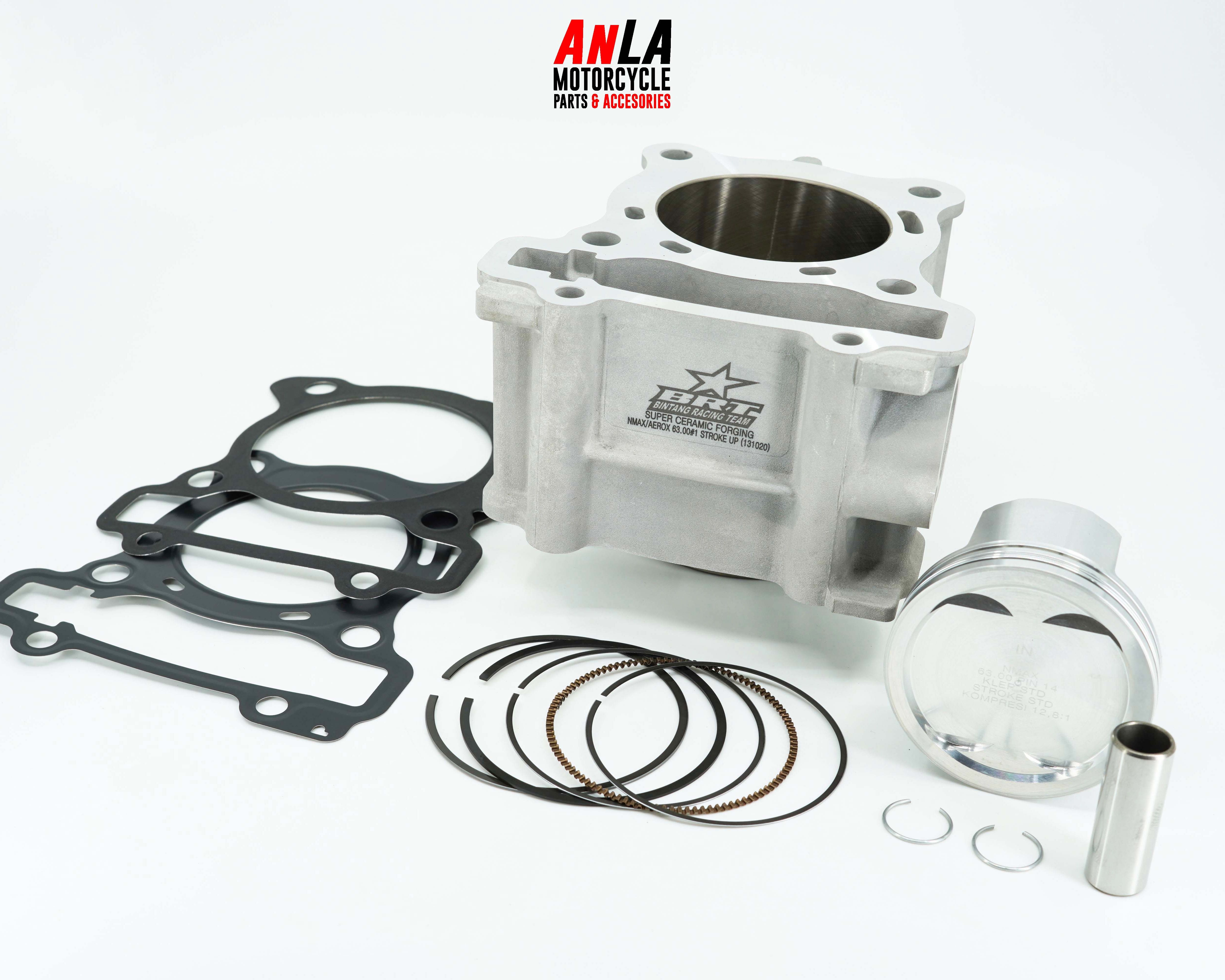 Lòng và piston BRT 63mm R15 V3 / MT15 / FZ155 / WR155 / XSR155