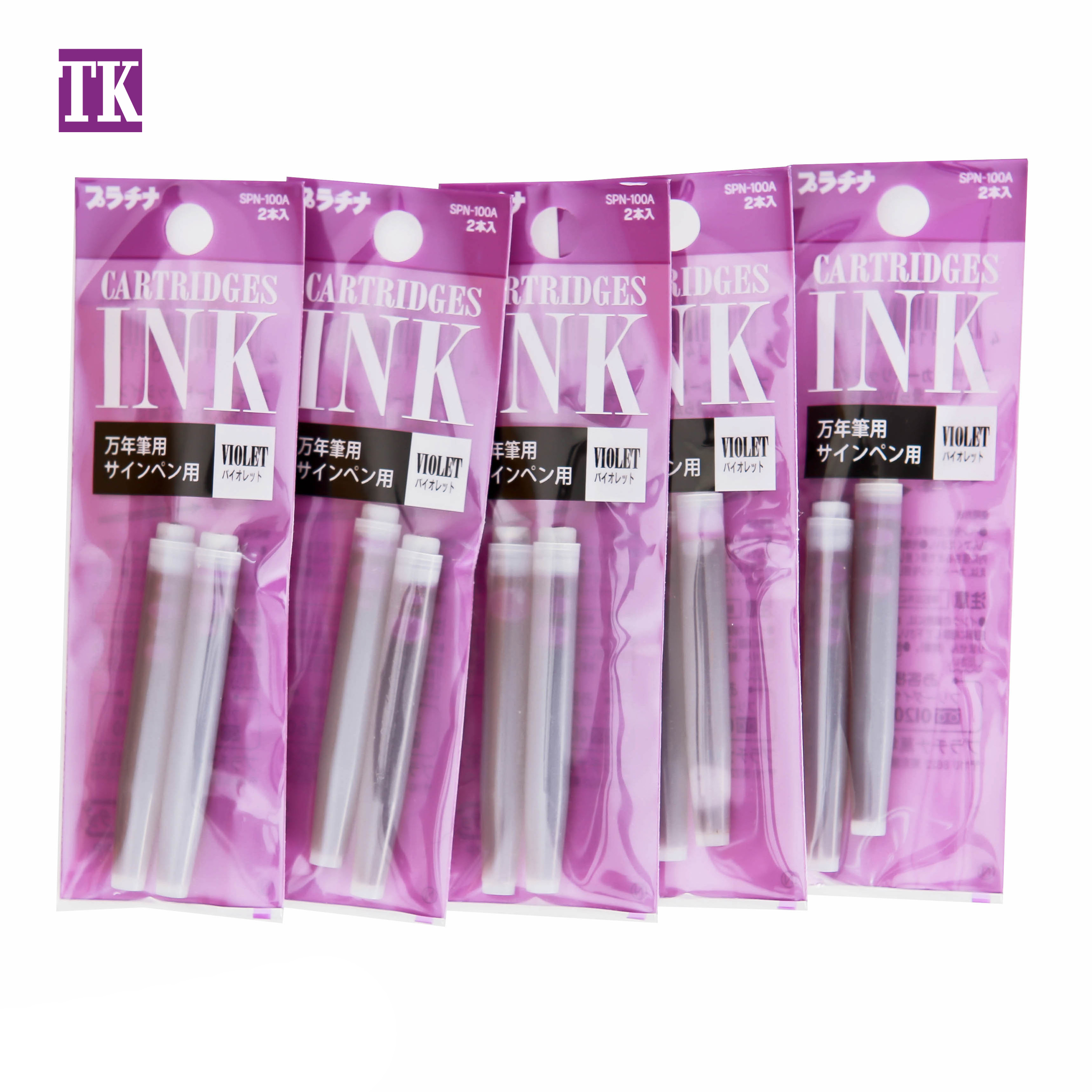 Combo 10 ống mực bút máy Nhật Bản Preppy