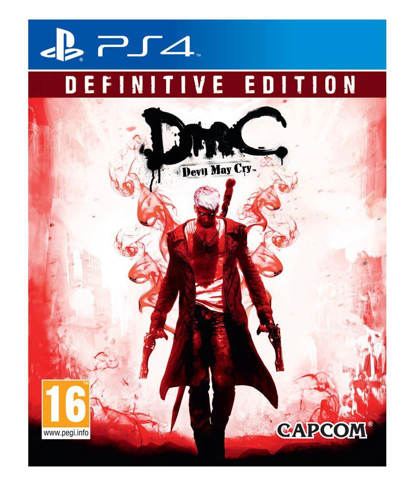 Đĩa game ps4: dmc devil may cry definitive edition