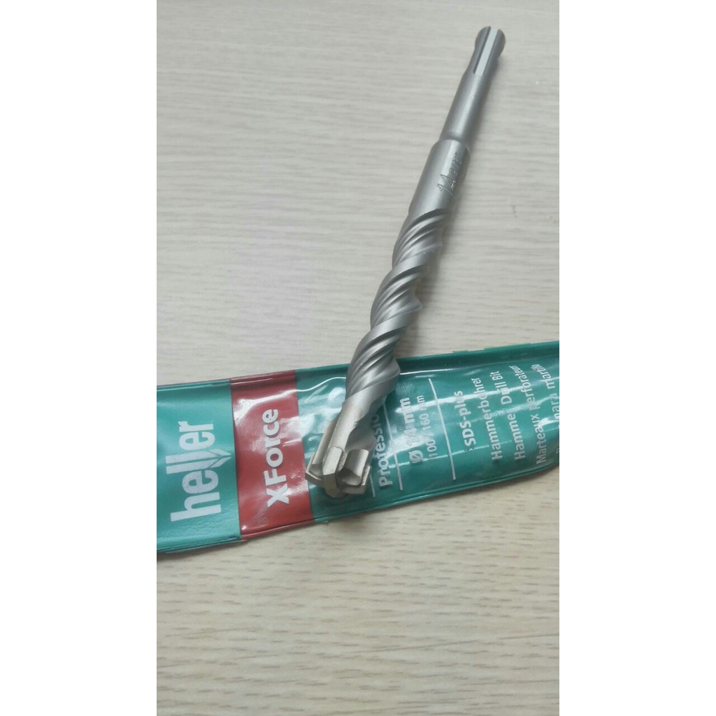 Mũi khoan bê tông 12x310mm heller sds plus xforce 290173