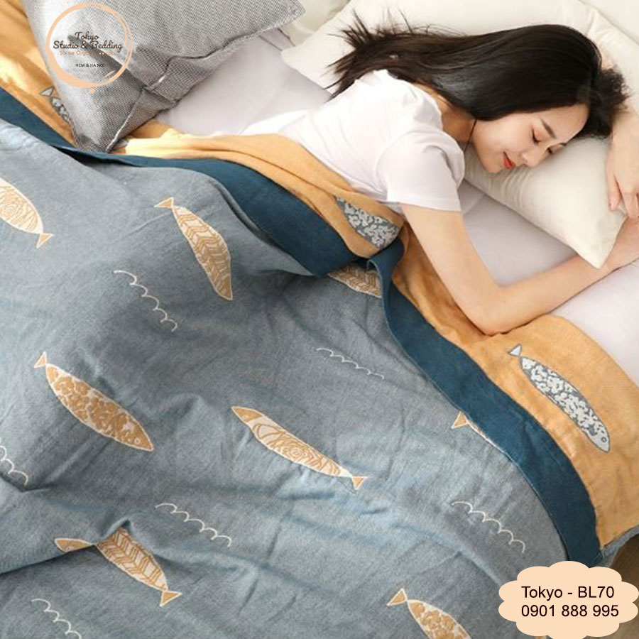 Mẫu 31_Chăn Xô Organic Cotton Dòng Phổ Thông/Basic
