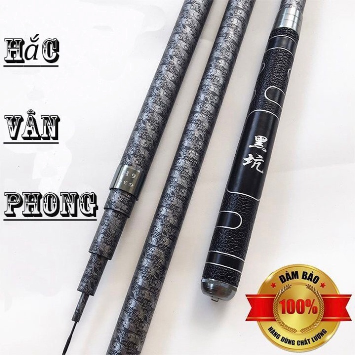 Cần câu đài 6h bạo lực hắc vân phong tặng nhẫn và ngọn phụ siêu khỏe