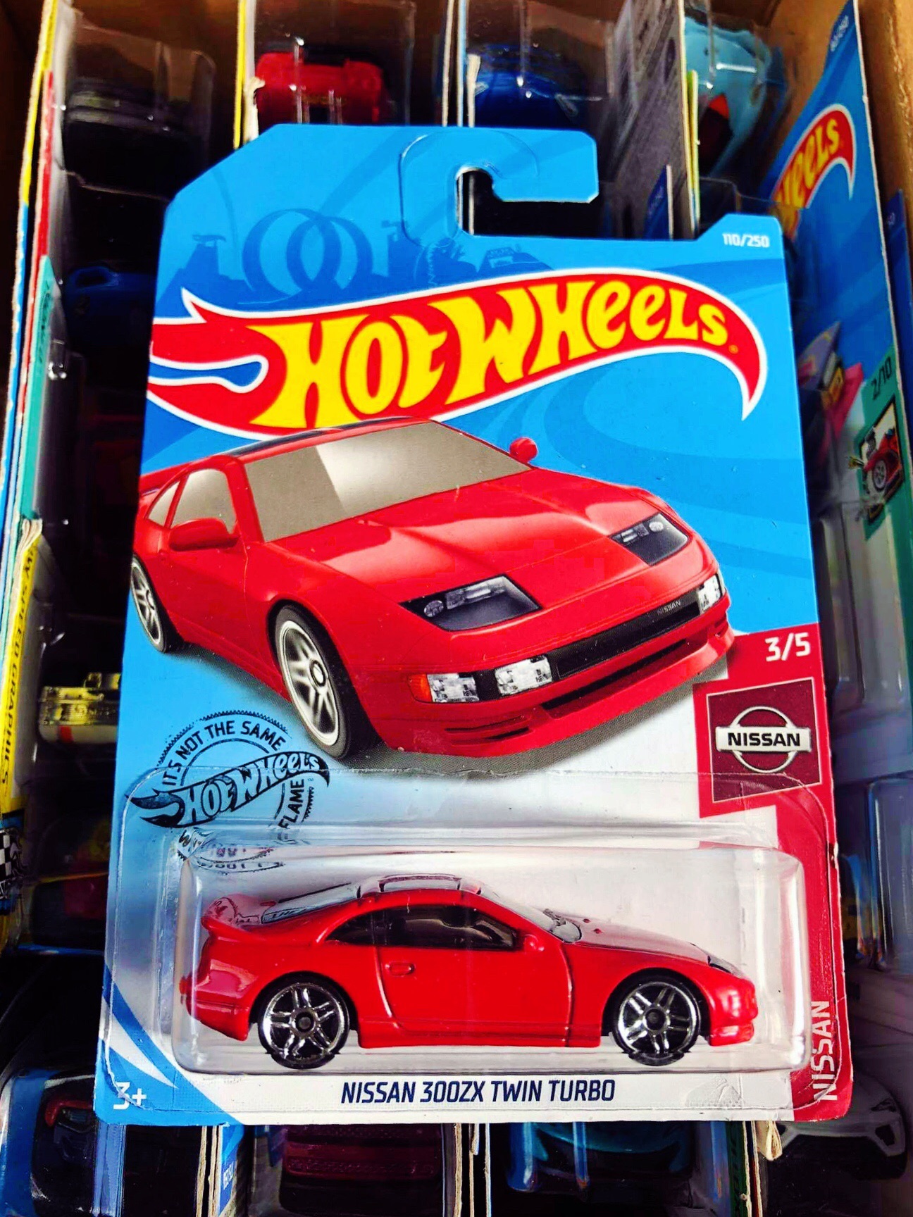 Xe Mô Hình Hot Wheels tỉ lệ 1:64 "Nissan 300ZX Twin Turbo" (Red)