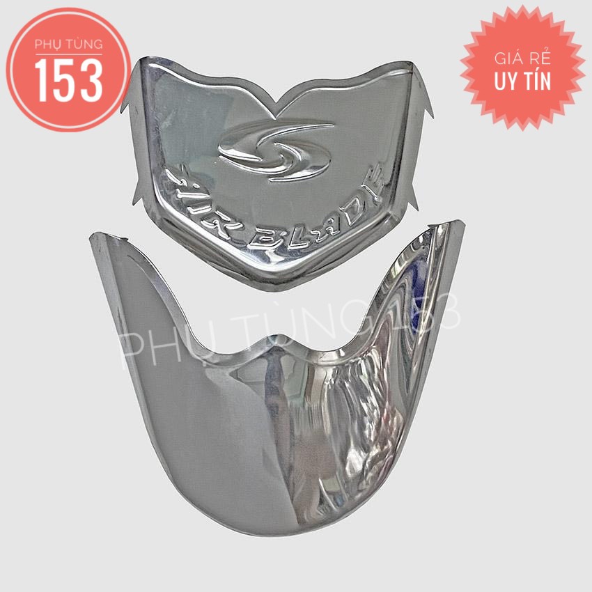 1 bộ mỏ đuôi dè xe Air Blade 110i (2008 - 2010) INOX - Bảo vệ dè INOX - PHỤ TÙNG 153