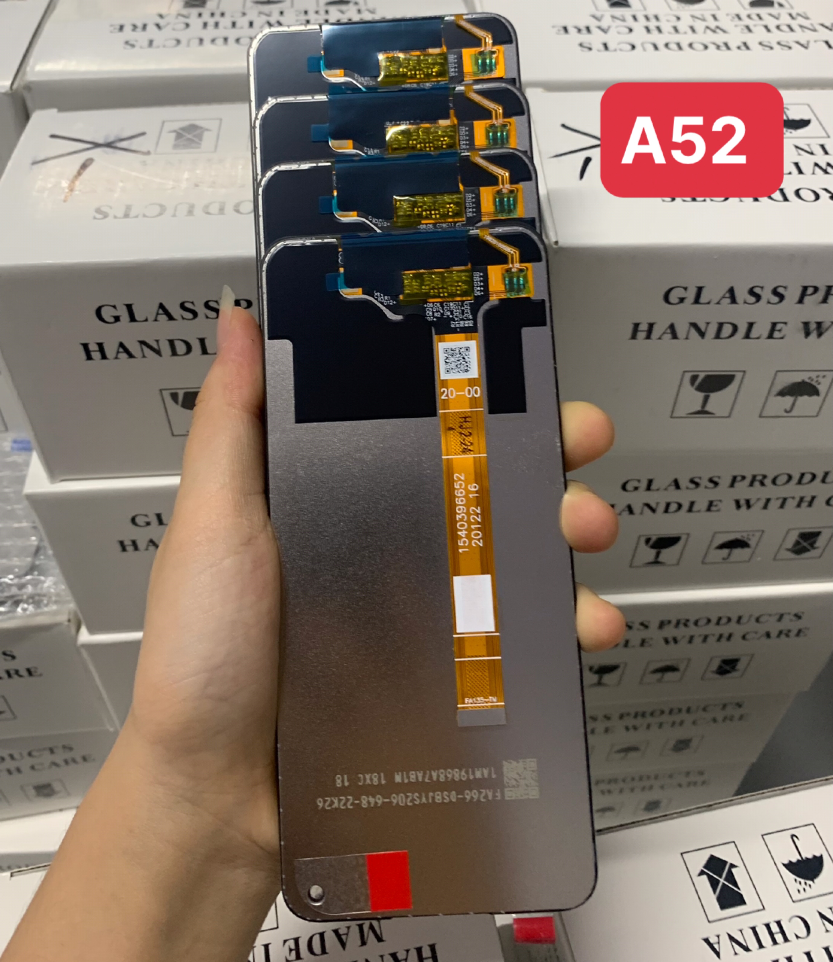 Màn hình zin new oppo a52-2020 / oppo a92-2020, nguyên bộ màu đen