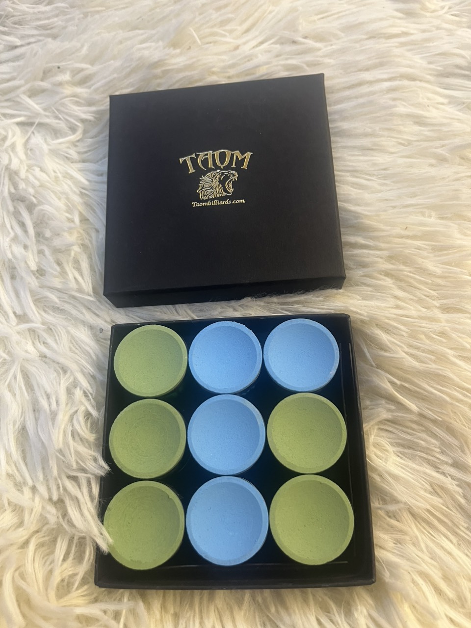 lơ bida cá nhân taom đi kèm hộp đựng lơ