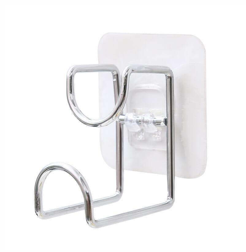 Móc treo chậu nhà tắm, Móc treo đồ đa năng gia đình chất liệu inox không rỉ lắp đặt dính tường siêu chắc chịu tải lên đến 10kg