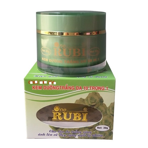 Kem dưỡng trắng da 10 tác dụng rubi