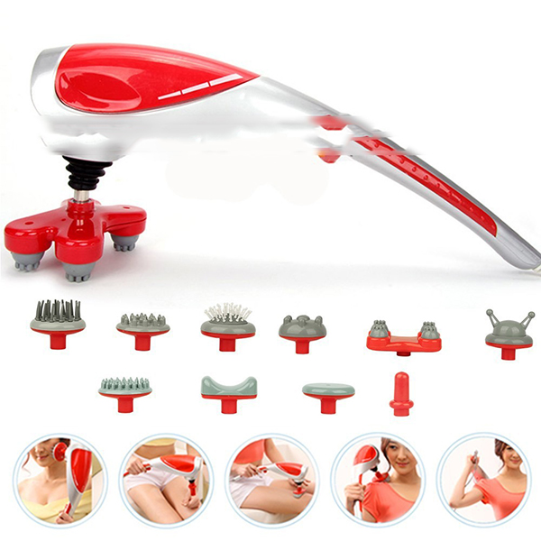 Máy Massage Cầm Tay Giảm Mỡ Bụng Toàn Thân 10 Đầu KING MASSAGER Chính Hãng