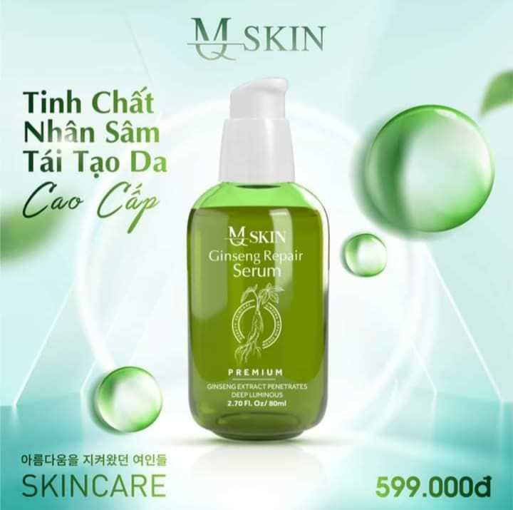   HCM   mẫu mới   Serum thay da nhân sâm MQ skin - không sưng không đau 