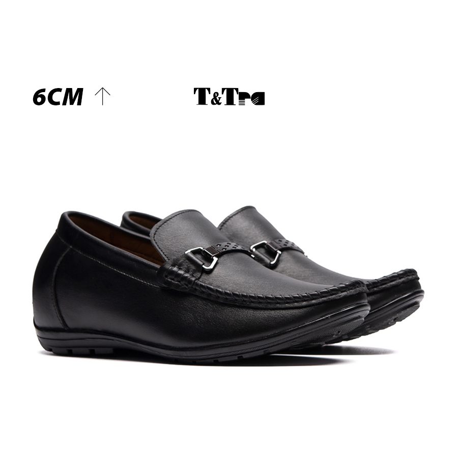 Giày độn nam t&tra t83 đen trơn