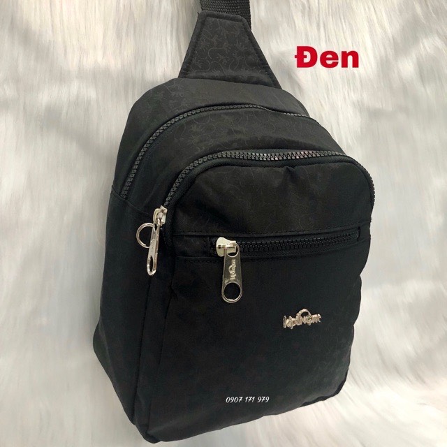 Túi đeo chéo kipling vải dù in hình khỉ ẩn vnxk - ms 59