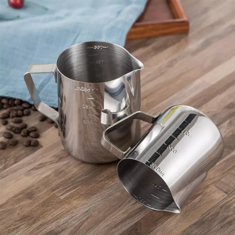 Cốc ca đánh sữa inox 350ml - 600ml ca đánh sữa