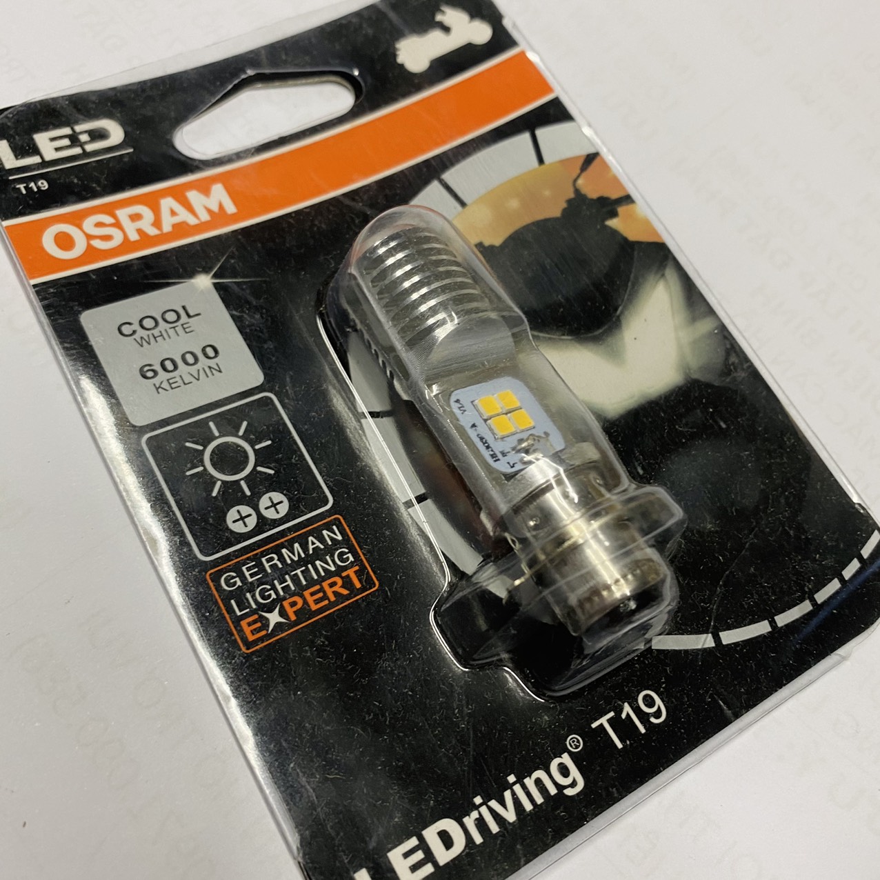 [SÁNG VÀ BÁM ĐƯỜNG] 01 Đèn pha Led Osram. màu trắng chân M5 lắp Dream Wave nhỏ và xe máy chân M5 - Đèn xe Việt