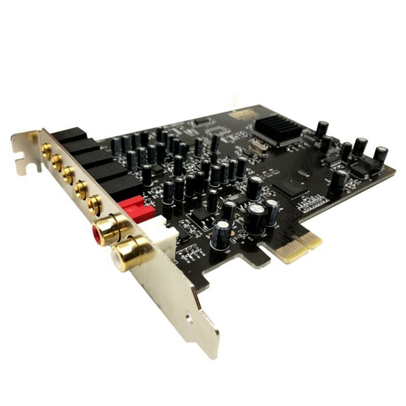 5.1 Sound Card PCI Express PCI-E Built