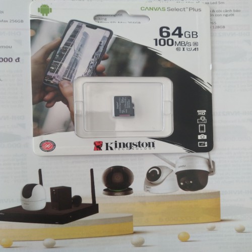 Thẻ nhớ kingston 64 gb chính hãng dành cho camera