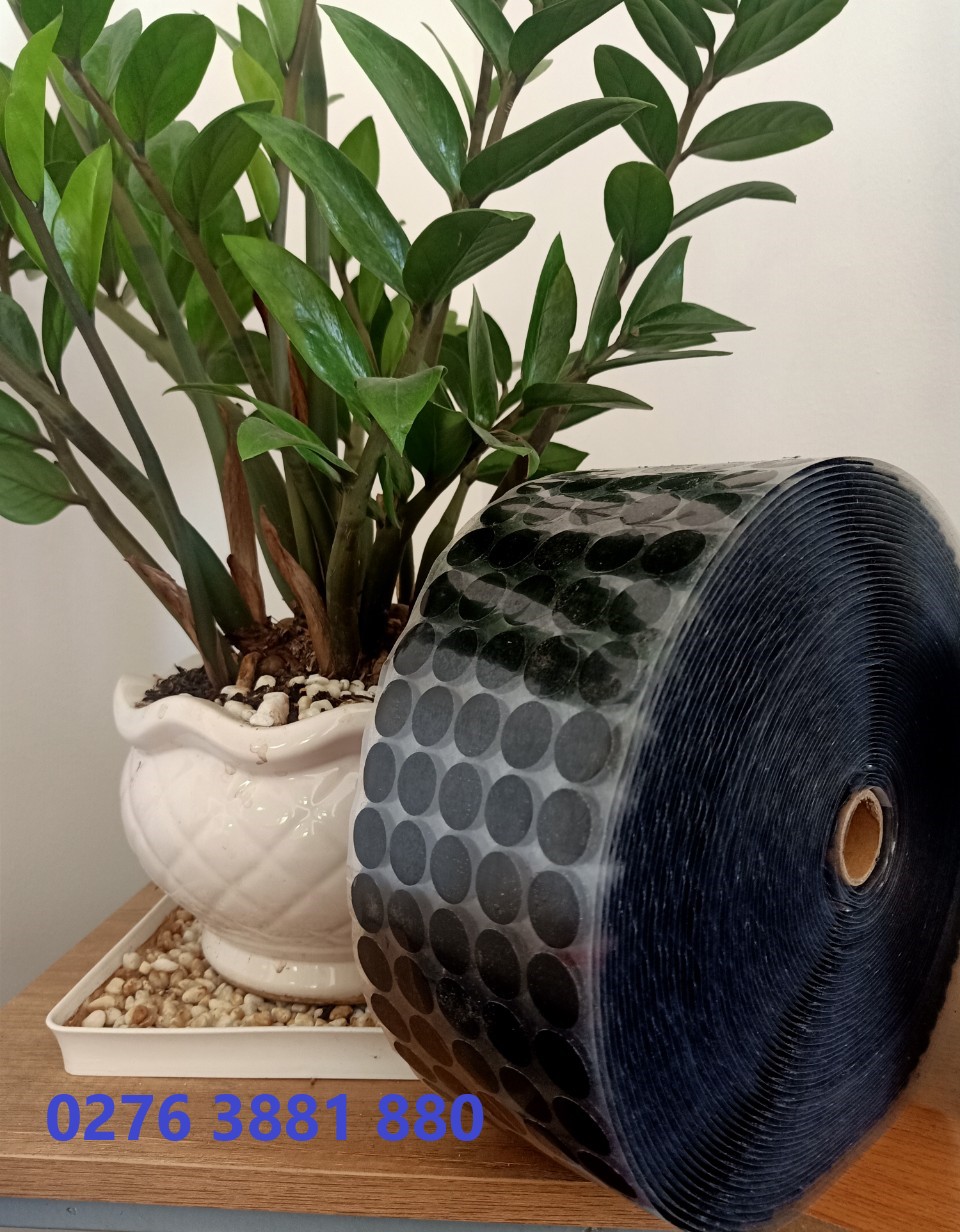 Velcro Tròn, Băng gai dính, khóa nhám,có sẵn keo dán, rộng 2.0cm 50set.