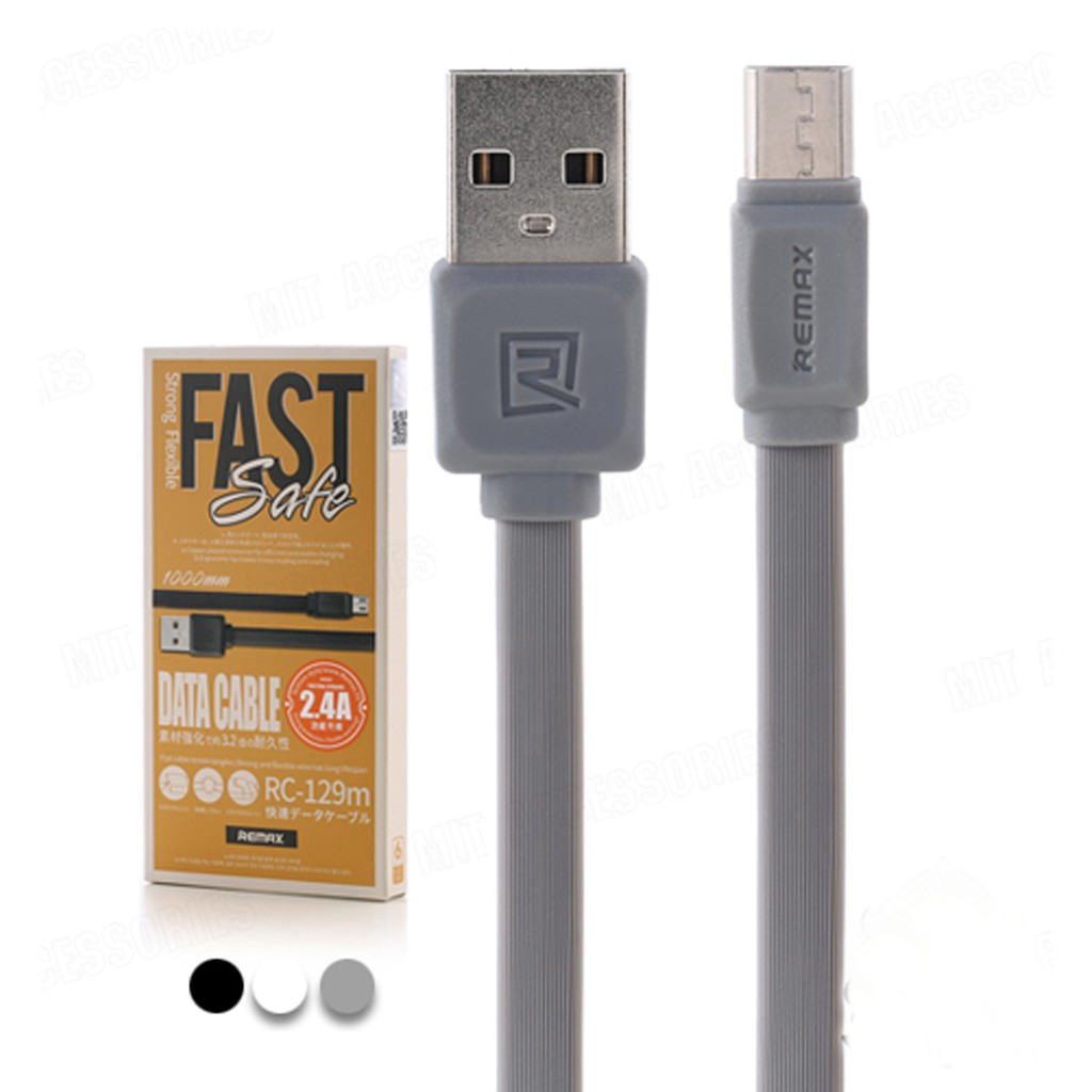 Cáp sạc micro 2.1a fast pro remax rc-129m