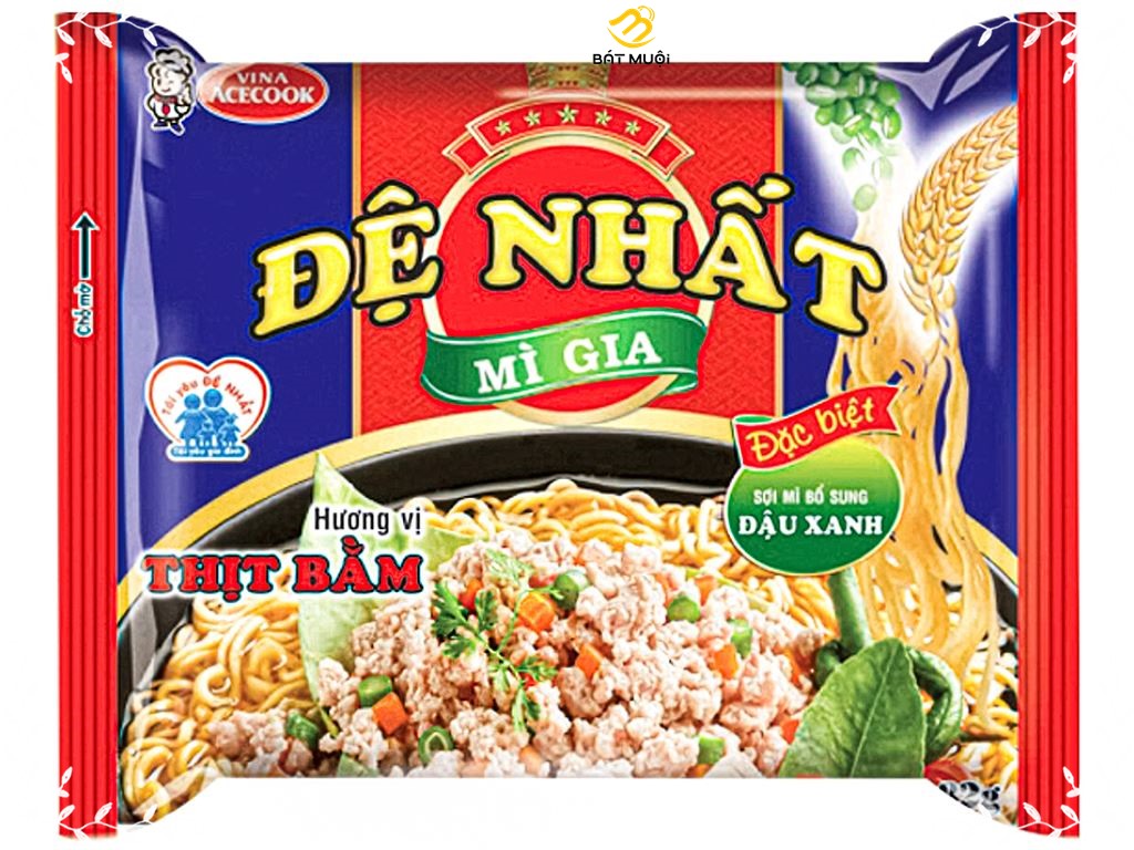 Mì đệ nhất thịt bằm gói 82g - combo 10 gói - tạp hóa bát muội