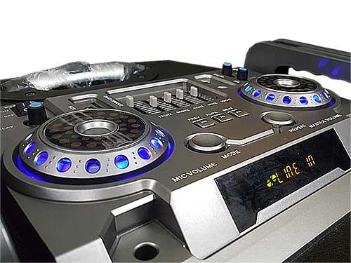 Loa kéo jba a-06b, loa gỗ với cỡ bass 4 tấc, công suất max 600w